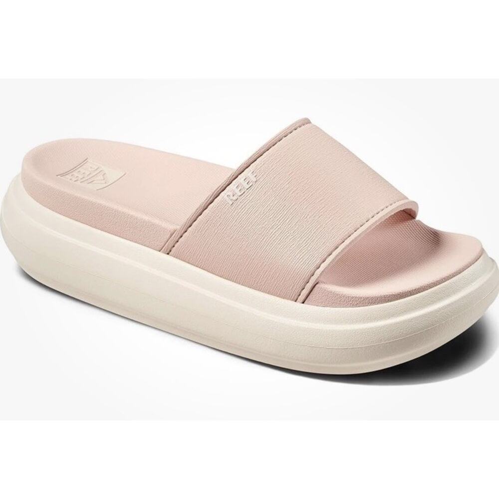 Reef Cushion Bondi Bay Lightweight Sandals Women Size 7 Cameo Rose Pink CJ5925